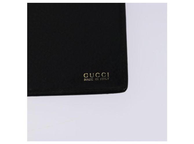 Copertina per libro in pelle nera GUCCI Auth 133512 Nero - vista 19