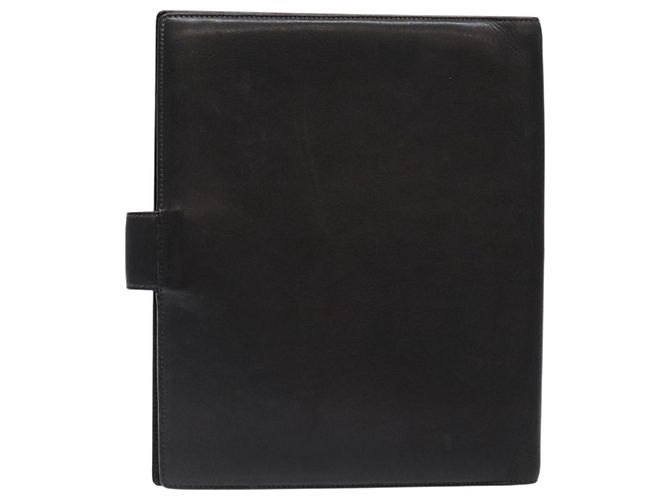 Copertina per libro in pelle nera GUCCI Auth 133512 Nero - vista 2