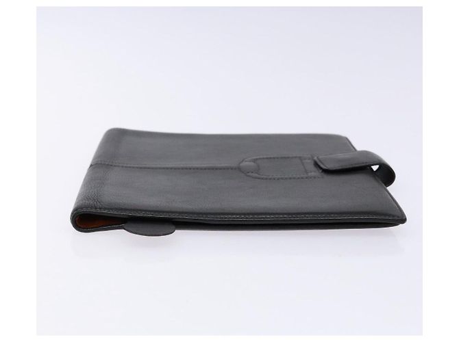 Copertina per libro in pelle nera GUCCI Auth 133512 Nero - vista 6