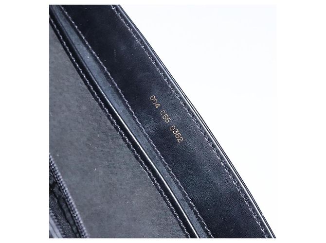 Gucci Borsa a Spalla in Pelle Nera e Oro Auth BA4343 Nero D'oro - vista 12