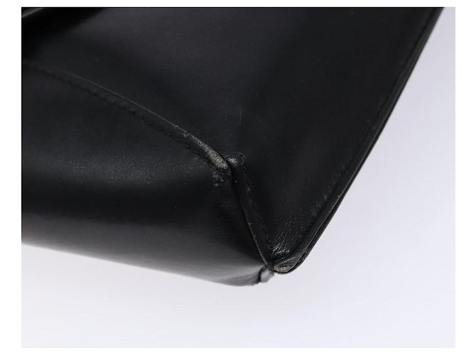 Gucci Borsa a Spalla in Pelle Nera e Oro Auth BA4343 Nero D'oro - vista 15