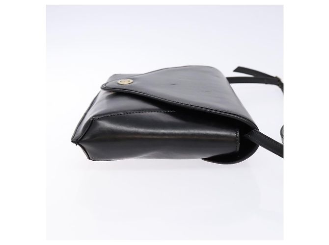 Gucci Borsa a Spalla in Pelle Nera e Oro Auth BA4343 Nero D'oro - vista 3