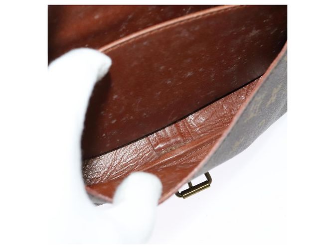 LOUIS VUITTON Monogram Cartesier MM Schultertasche M51253 LV Auth BA4488 Monogramm - Ansicht 11
