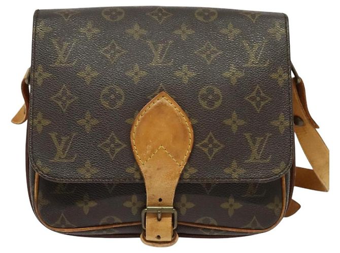 LOUIS VUITTON Monogram Cartesier MM Schultertasche M51253 LV Auth BA4488 Monogramm - Ansicht 13
