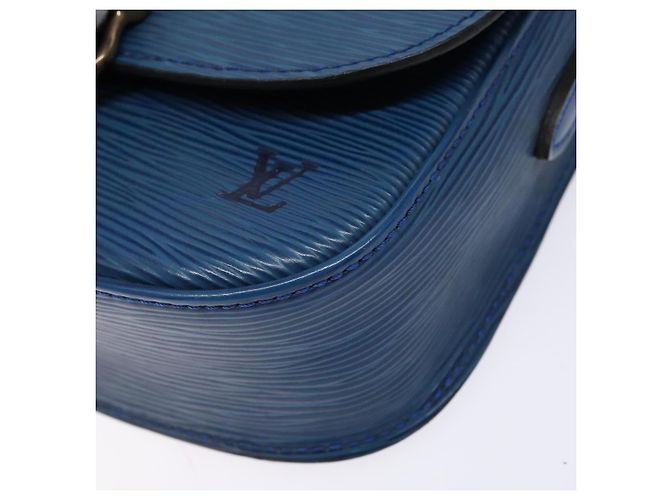 LOUIS VUITTON Borsa a Spalla Epi Saint Cloud PM Blu M52195 LV Auth 136174 - vista 15