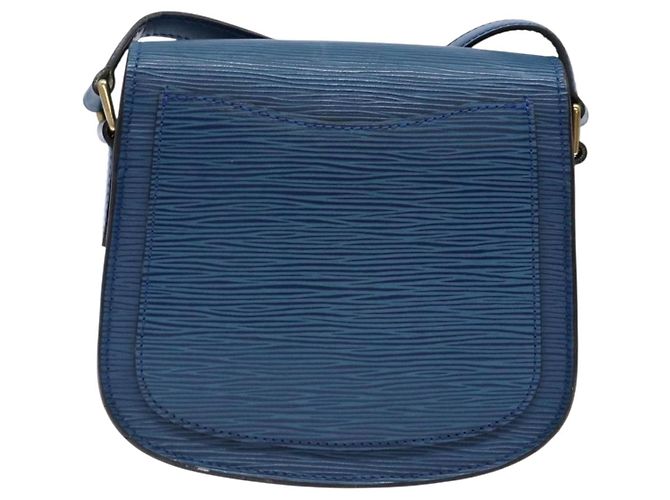 LOUIS VUITTON Borsa a Spalla Epi Saint Cloud PM Blu M52195 LV Auth 136174 - vista 2