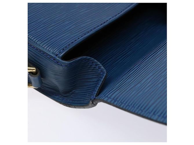 LOUIS VUITTON Borsa a Spalla Epi Saint Cloud PM Blu M52195 LV Auth 136174 - vista 20