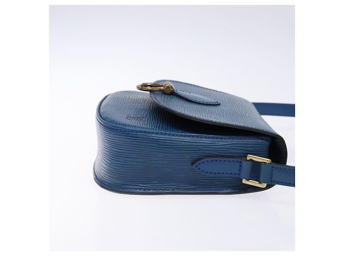 LOUIS VUITTON Borsa a Spalla Epi Saint Cloud PM Blu M52195 LV Auth 136174 - vista 3