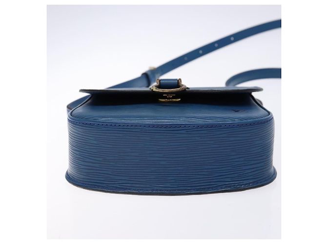 LOUIS VUITTON Borsa a Spalla Epi Saint Cloud PM Blu M52195 LV Auth 136174 - vista 5
