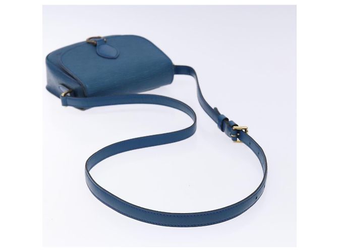 LOUIS VUITTON Borsa a Spalla Epi Saint Cloud PM Blu M52195 LV Auth 136174 - vista 6