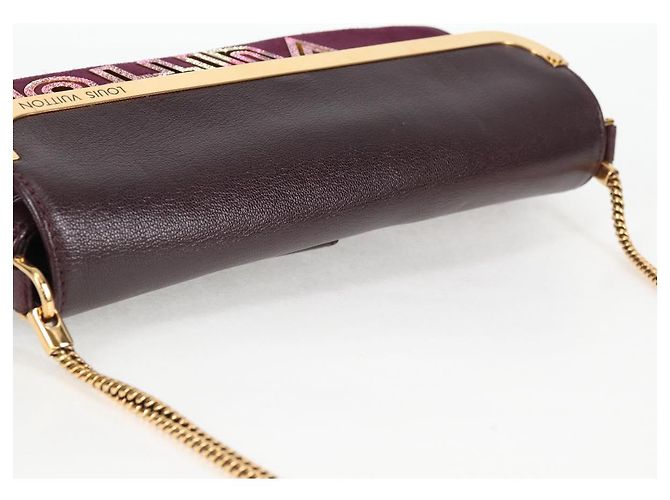 LOUIS VUITTON Pochette Avant Garde Borsa in Pelle Marrone M97092 LV Auth BA4534V - vista 6