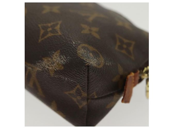 LOUIS VUITTON Pochette Cosmetica Monogram PM Pouch M43998 LV Auth 136512 Monogramma - vista 16