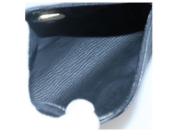 GUCCI Pochette Micro GG Supreme PVC Nero Oro Auth 133307 D'oro - vista 11