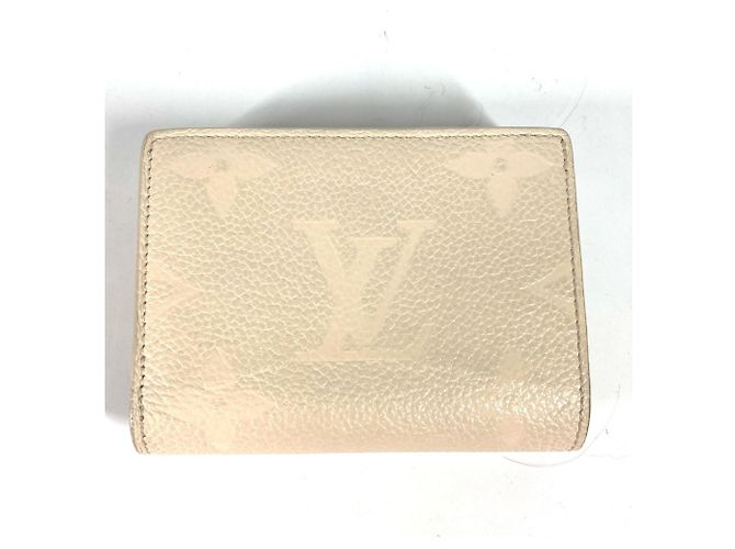 Billetera Bifold Monogram Empreinte Louis Vuitton Beige Estampado de leopardo - vista 2