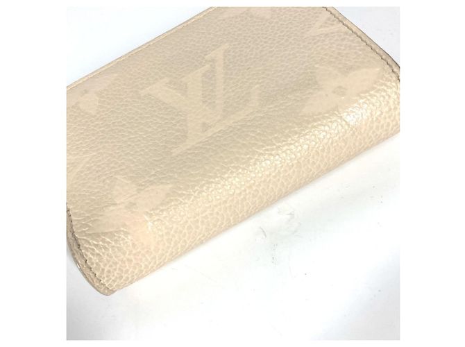 Billetera Bifold Monogram Empreinte Louis Vuitton Beige Estampado de leopardo - vista 5