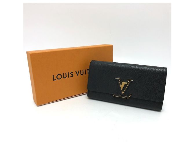 Capucines Cartera Larga Louis Vuitton M61248 Negro - vista 14