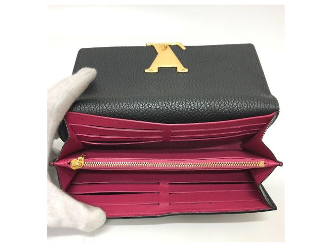 Capucines Cartera Larga Louis Vuitton M61248 Negro - vista 8