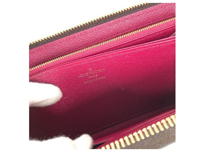 Cartera Zippy Monogram Louis Vuitton Castaño Fucsia Monograma - vista 13