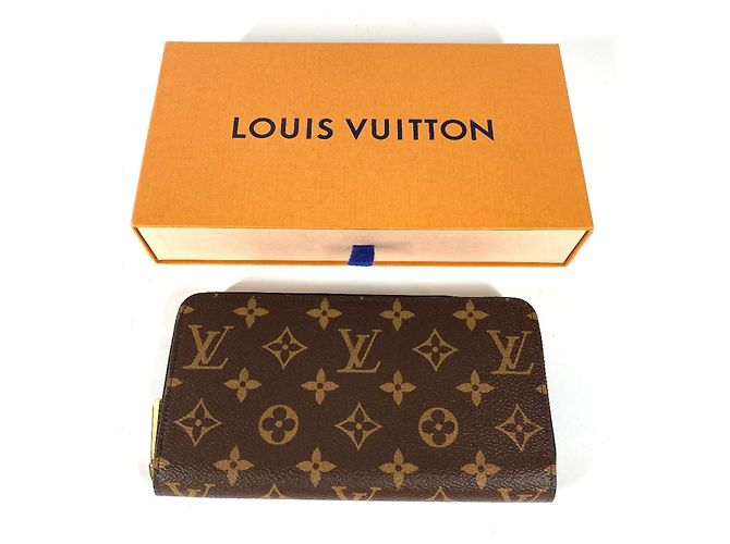 Cartera Zippy Monogram Louis Vuitton Castaño Fucsia Monograma - vista 2