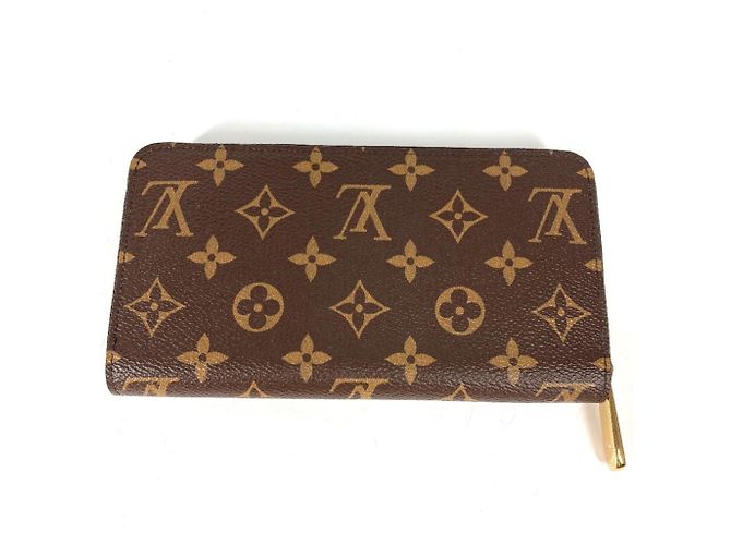 Cartera Zippy Monogram Louis Vuitton Castaño Fucsia Monograma - vista 7