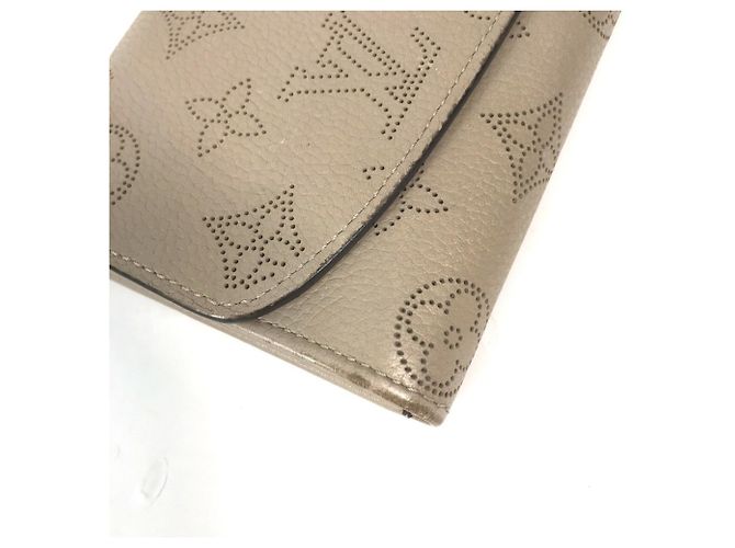 Damen Leder Langbörse Louis Vuitton M60144 Beige Lila - Ansicht 5
