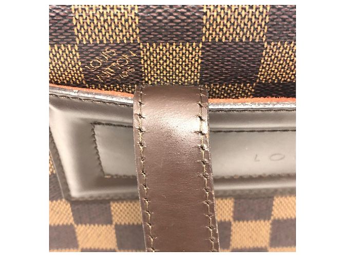 Borsa a Spalla Damier Parioli PM Louis Vuitton Marrone Damier ebene - vista 11