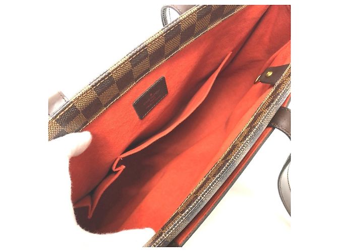 Borsa a Spalla Damier Parioli PM Louis Vuitton Marrone Damier ebene - vista 14