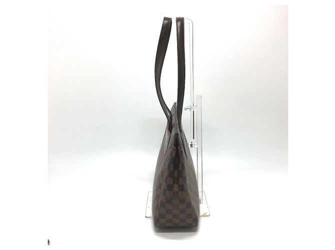 Borsa a Spalla Damier Parioli PM Louis Vuitton Marrone Damier ebene - vista 4