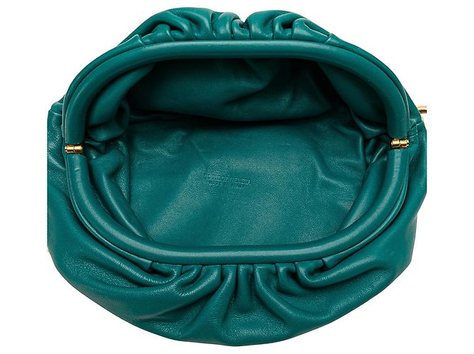 Bottega Veneta Blaue Lammleder Gürteltasche Türkis - Ansicht 4