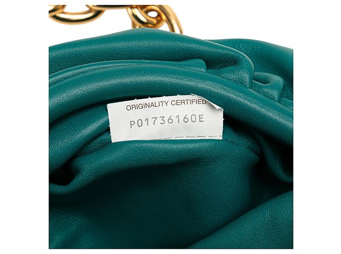 Bottega Veneta Blaue Lammleder Gürteltasche Türkis - Ansicht 6