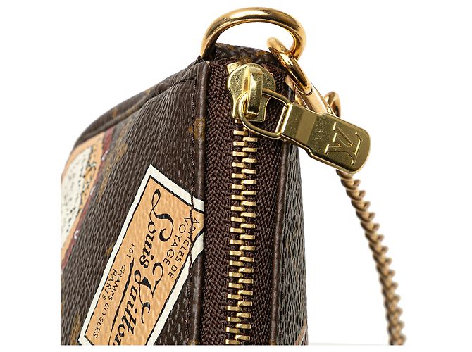 Mini Pochette Accessoires Monogramma Marrone Louis Vuitton - vista 8