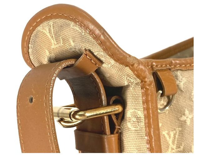 Borsa a Spalla Mary Kate Mini Besas Monogramma Louis Vuitton Beige - vista 9
