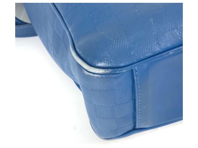 Bolsa de Ombro/Tote Bag Louis Vuitton Damier Infini Tadao PM 2 em 1 Azul - Ansicht 11