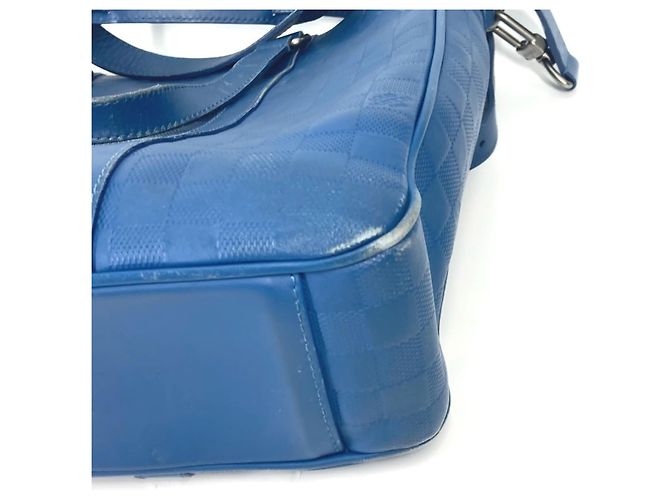 Bolsa de Ombro/Tote Bag Louis Vuitton Damier Infini Tadao PM 2 em 1 Azul - Ansicht 7
