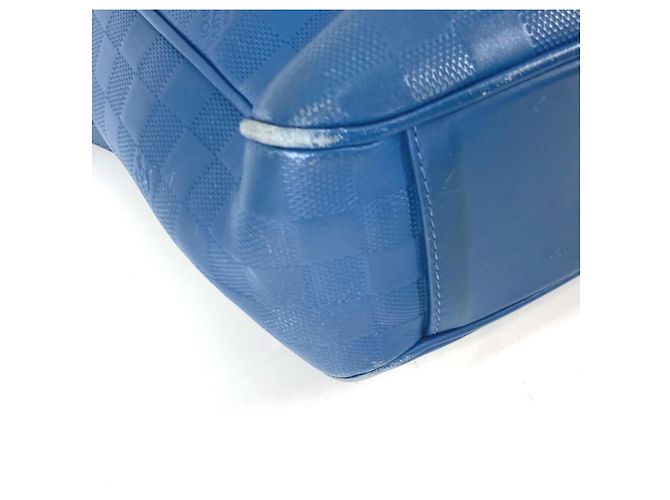 Bolsa de Ombro/Tote Bag Louis Vuitton Damier Infini Tadao PM 2 em 1 Azul - Ansicht 8