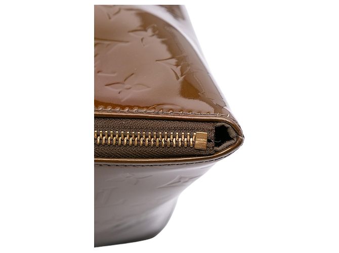 Louis Vuitton Monogram Vernis Bellevue PM Verde - vista 11
