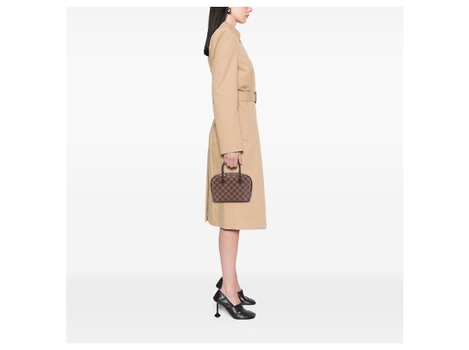 Mini Sarria Damier Ebene Marrón Louis Vuitton Castaño - vista 11