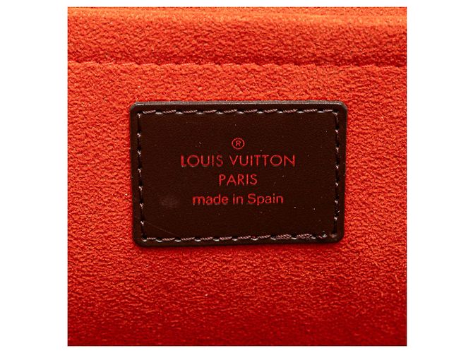Mini Sarria Damier Ebene Marrón Louis Vuitton Castaño - vista 5