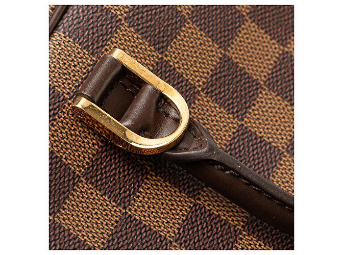 Mini Sarria Damier Ebene Marrón Louis Vuitton Castaño - vista 7