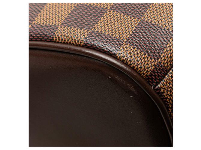 Mini Sarria Damier Ebene Marrón Louis Vuitton Castaño - vista 8