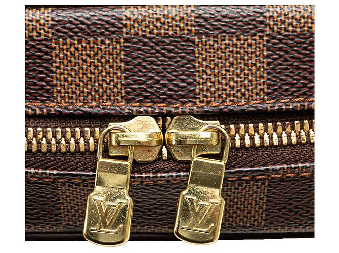 Mini Sarria Damier Ebene Marrón Louis Vuitton Castaño - vista 9