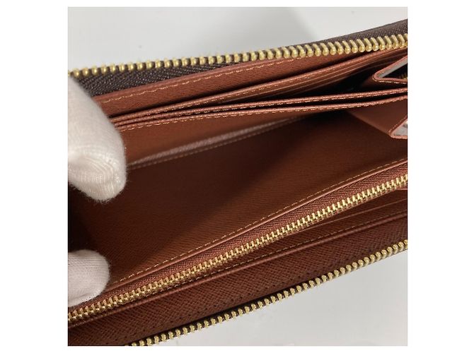 Cartera Zippy Monogram Louis Vuitton Castaño Monograma - vista 12