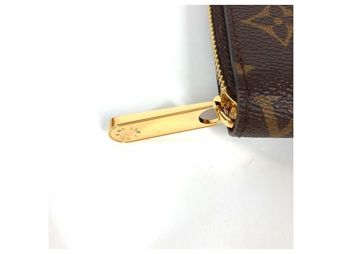 Cartera Zippy Monogram Louis Vuitton Castaño Monograma - vista 5