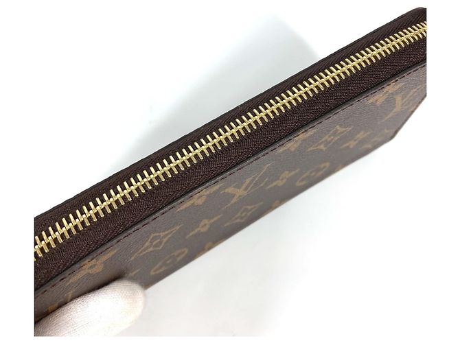 Cartera Zippy Monogram Louis Vuitton Castaño Monograma - vista 6