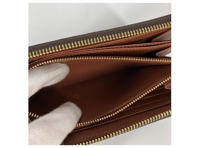 Cartera Zippy Monogram Louis Vuitton Castaño Monograma - vista 9