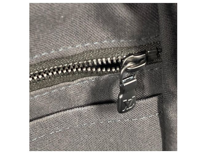Borsa da viaggio Porte-Document Damier Infini Louis Vuitton Rosso - vista 16