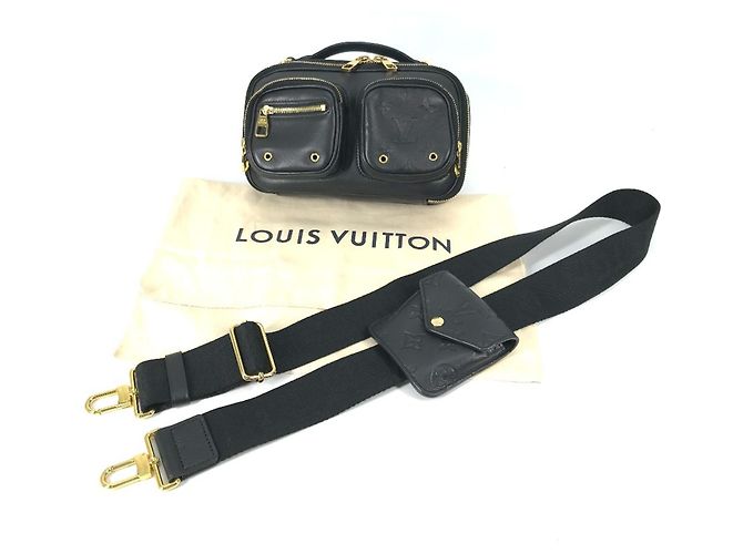 Pochette Crossbody Utility Monogram Louis Vuitton Nero Monogramma - vista 16