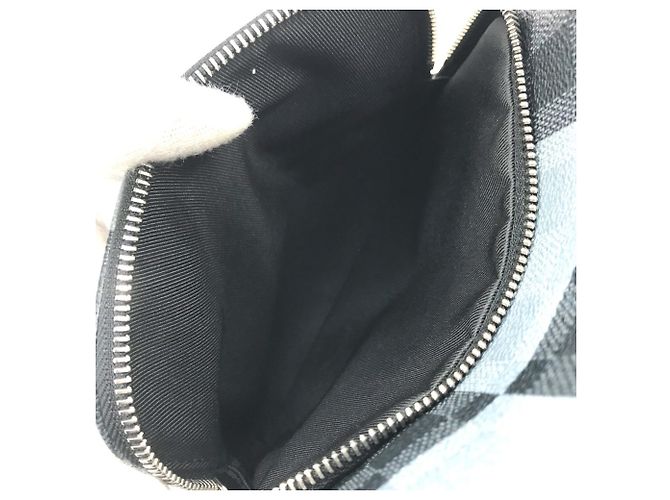 Borsa a tracolla Louis Vuitton N40403 Damier Graphite Giant Avenue Marrone Nero - vista 8