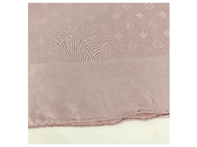 Sciarpa in seta Monogram Louis Vuitton in viola chiaro Porpora Monogramma - vista 5