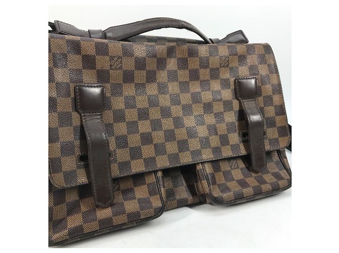 Borsa Messenger Damier Broadway Louis Vuitton Marrone Damier ebene - vista 15